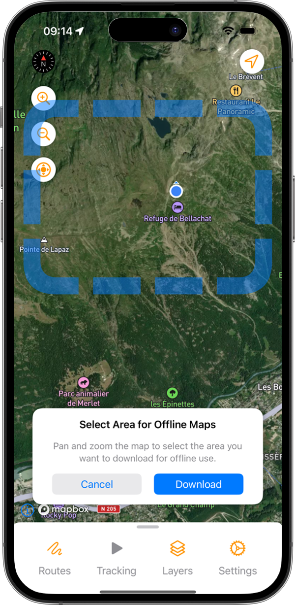Trailclip Offline Maps